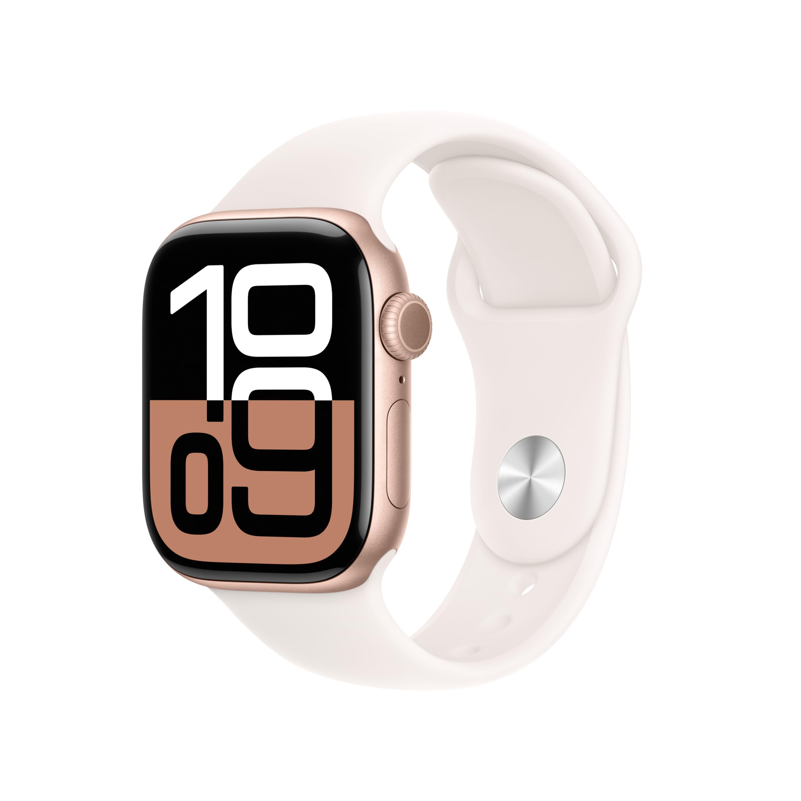 Apple Watch Series 10 në ngjyrën ari rozë me rrip sportiv